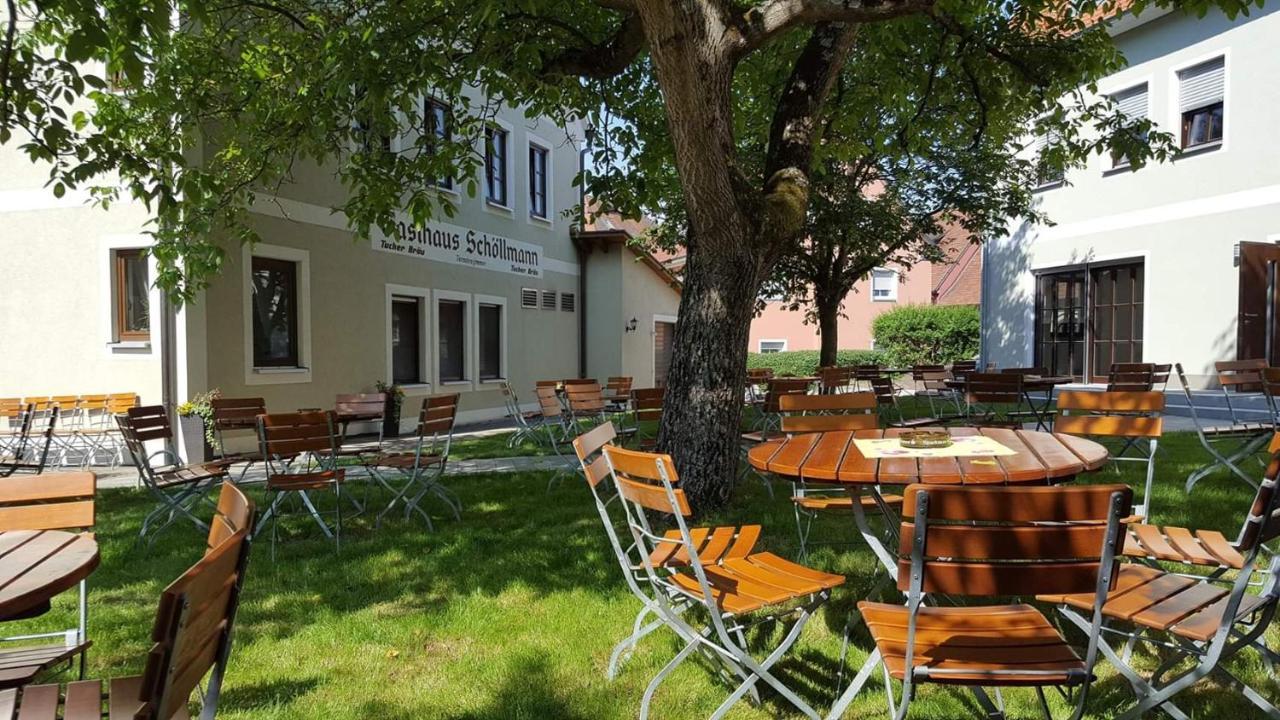 Gasthaus Schoellmann Feuchtwangen Buitenkant foto